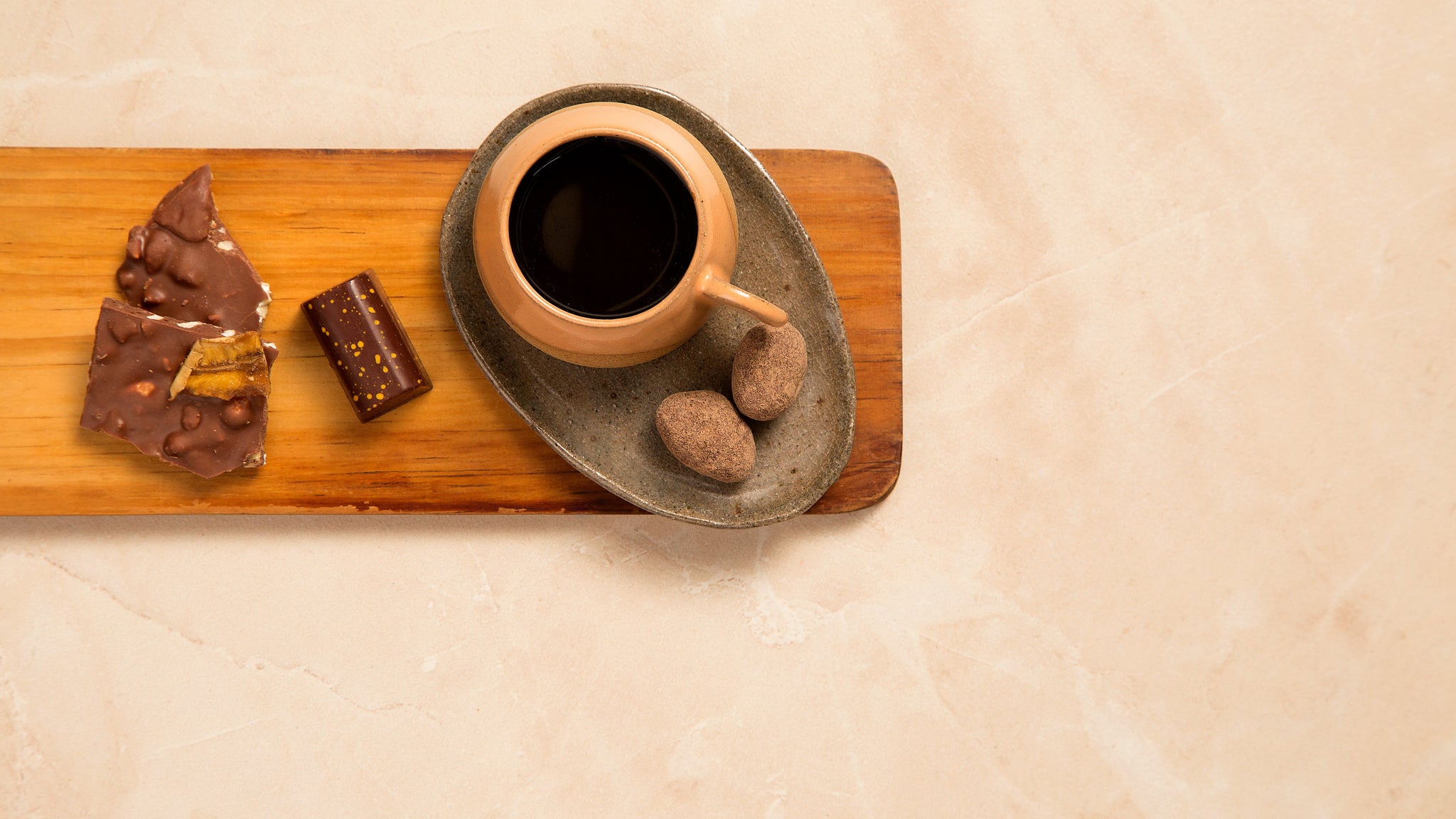 Por que degustação de chocolate com café é tão boa?