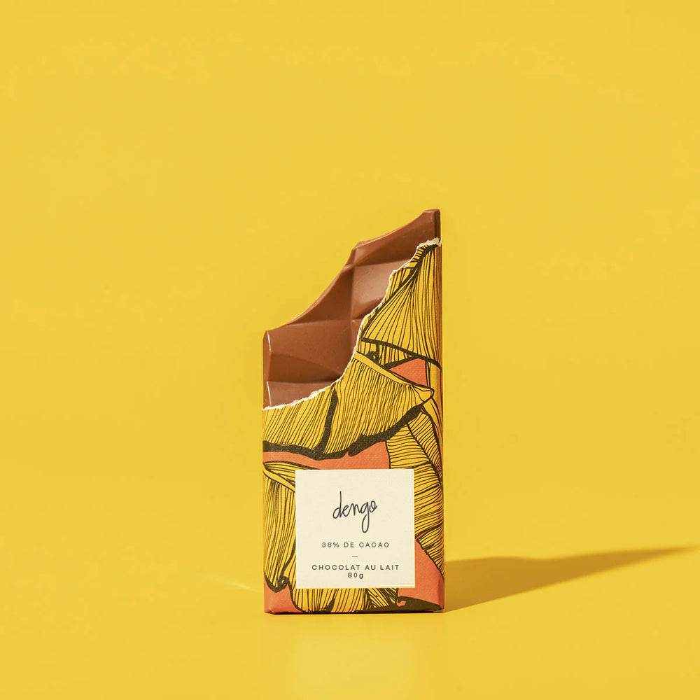 Chocolat au lait 38% | 80g