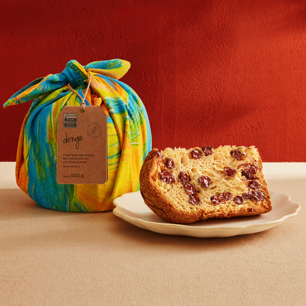 Panettone-pépites-chocolat-responsable-fermier-Dengo-Brésil-tissu-cadeaux